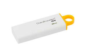 Flash USB Kingston DataTraveler G4 8GB USB 3.0 - žlutý