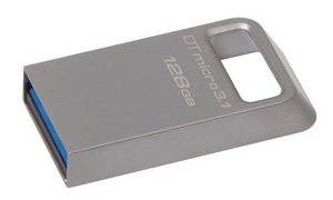 Flash USB Kingston DataTraveler Micro 3.1 128GB USB 3.1 - kovový