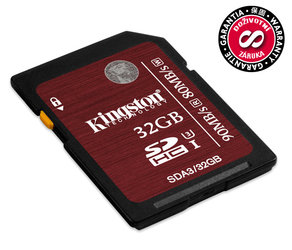 Paměťová karta Kingston SDHC 32GB UHS-I U3 (90R/80W)