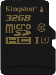 Paměťová karta Kingston MicroSDHC 32GB UHS-I U3 (90R/45W)
