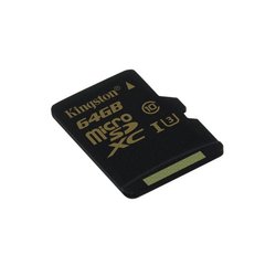 Paměťová karta Kingston MicroSDXC 64GB UHS-I U3 (90R/45W)