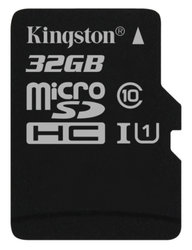 Paměťová karta Kingston Canvas Select MicroSDHC 32GB UHS-I U1 (80R/10W)