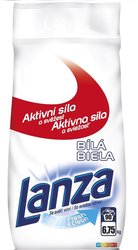 Lanza Fresh & Clean Bílá prací prášek, 90 praní 6,75 kg