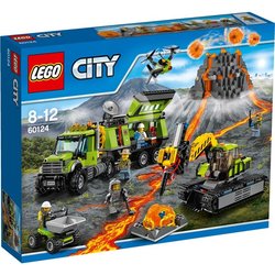 Stavebnice LEGO® CITY Sopeční průzkumníci 60124 Sopečná základna průzkumníků