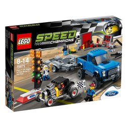 Stavebnice Lego® Speed Champions 75875 Ford F-150 Raptor a Ford Model A Hot Ro