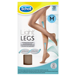 Scholl Kompresní punčochové kalhoty tělové 20 DEN Light LEGS M