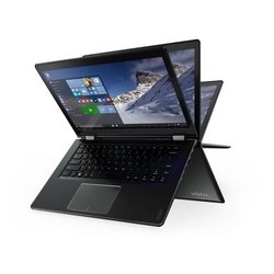 Ntb Lenovo IdeaPad YOGA 510-14AST A6-9210, 4GB, 1TB, 14", Full HD, bez mechaniky, AMD R4, BT, CAM, W10 Home - černý