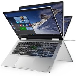 Ntb Lenovo IdeaPad YOGA 710-11IKB m3-7Y30, 4GB, 128GB, 11.6", Full HD, bez mechaniky, Intel HD, BT, CAM, W10 - stříbrný