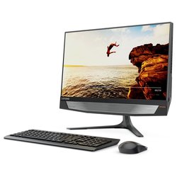 Počítač All In One Lenovo 720-24IKB 23,8",i7-7700, 8GB, 128+1000GB, bez mechaniky, GTX 960, 2GB, W10 - černý