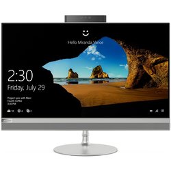 Počítač All In One Lenovo IdeaCentre 520-24IKU 23,8", 1920 x 1080, i3-7020U, 4GB, 256GB, DVD±R/RW, HD 620, W10 Home - stříbrný