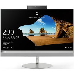Počítač All In One Lenovo IdeaCentre AIO 520-22IKU 21.5", 1920 x 1200, dotykový, i3-7020U, 4GB, 256GB, DVD±R/RW, HD 620, W10 Home - stříbrný