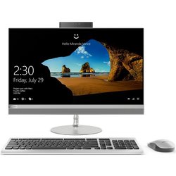 Počítač All In One Lenovo IdeaCentre AIO 520-24ICB 23,8",1920 x 1080,Pentium Gold G5400T, 4GB, 1TB, DVD±R/RW, UHD 610, W10 Home - stříbrný