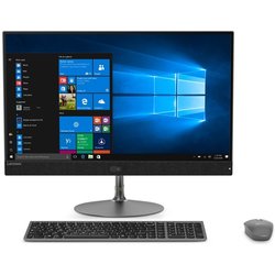 Počítač All In One Lenovo IdeaCentre AIO 730S-24IKB 23,8",1920 x 1080,i5-8250U, 8GB, 128+1000GB, bez mechaniky, Radeon 530, 2GB, W10 Home - šedý