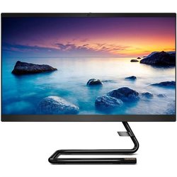 Počítač All In One Lenovo IdeaCentre A340-24IWL 23.8", 1920 x 1080, i3-8145U, 4GB, 128GB, bez mechaniky, UHD 620, W10 S - černý