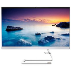 Počítač All In One Lenovo IdeaCentre A340-22IWL 21.5", 1920 x 1080, Pentium Gold 5405U, 4GB, 128GB, bez mechaniky, UHD 610, W10 S - bílý
