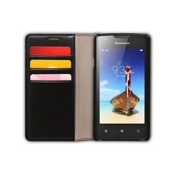 Pouzdro na mobil flipové Lenovo pro A1000 - černé