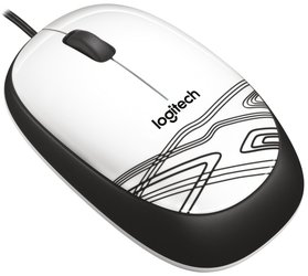 Myš Logitech M105 / optická / 3 tlačítka / 1000dpi - bílá