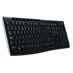 Klávesnice Logitech Wireless Keyboard K270 CZ/SK - černá