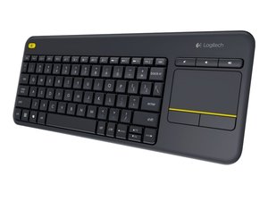Klávesnice Logitech Wireless Keyboard K400 Plus, CZ/SK - černá
