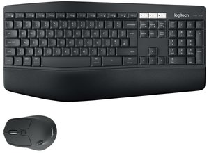Klávesnice s myší Logitech Wireless Combo MK850 Performance, US - černá
