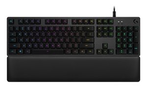 Klávesnice Logitech Gaming G513 s dotykovými spínači Carbon, USB, RGB - černá