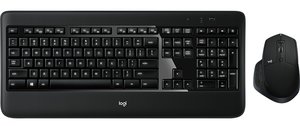 Klávesnice s myší Logitech MX900 Performance Combo, US - černá