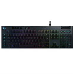 Klávesnice Logitech Gaming G815 Lightsync RGB, Tactile, US - černá