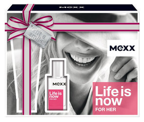 Mexx Life Is Now For Her EdT 15 ml + tělové mléko 50 ml dárková sada