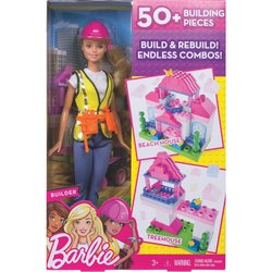 Barbie Mattel stavitelka hrací set