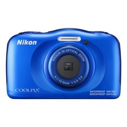Fotoaparát Nikon Coolpix W100 modrý + dětský batoh ZDARMA