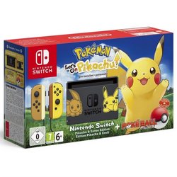 Herní konzole Nintendo SWITCH Pokémon: Let's Go Pikachu + Pokéball