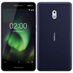 Mobilní telefon Nokia 2.1 Dual SIM - stříbrný/modrý