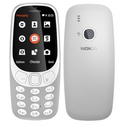 Mobilní telefon Nokia 3310 (2017) Dual SIM - šedý