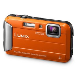 Fotoaparát Panasonic DMC-FT30EP-D, oranžový