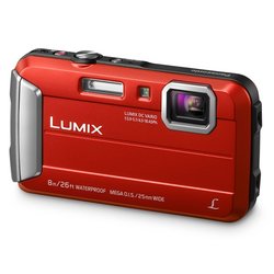 Fotoaparát Panasonic DMC-FT30EP-R, červený