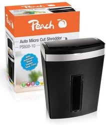 Skartovač Peach PS600-10, 7 listů, 20 l