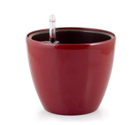 Samozavlažovací květináč G21 Ring červený 17,5 cm
