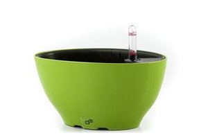Samozavlažovací květináč G21 Ring big zelený 22 cm