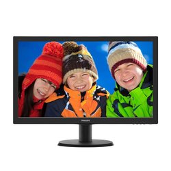 Monitor Philips 240V5QDAB 23,8",LED, IPS, 5ms, 1000:1, 250cd/m2, 1920 x 1080,