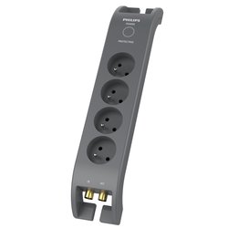 Přepěťová ochrana Philips SPN5144A/60 4x zásuvka, 2m
