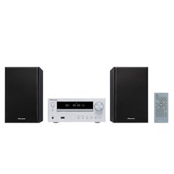 Mikrosystém Pioneer X-HM16-S, stříbrný