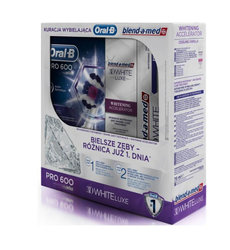 PRO 600 CROSS ACTION ZUBNÍ KART. ORAL B WHITENING PACK