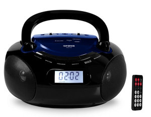Přenosný USB/SD přehrávač s rádiem Orava RSU-04 B, černá