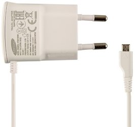Nabíječka do sítě Samsung ETA-0U10EWE, MicroUSB, 0,7A (bulk) - bílá