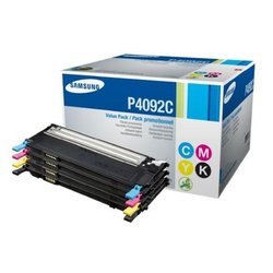 Toner Samsung CLT-P4092C, 1K stran - originální - černý/červený/modrý/žlutý