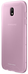 Kryt na mobil Samsung Jelly Cover pro J7 2017 (EF-AJ730T) - růžový