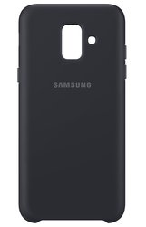 Kryt na mobil Samsung Silicon Cover pro Galaxy A6 - černý