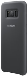 Kryt na mobil Samsung Silicon Cover pro Galaxy S8+ (EF-PG955T) - šedý