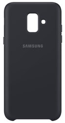 Kryt na mobil Samsung Silicon Cover pro Galaxy J6 - černý