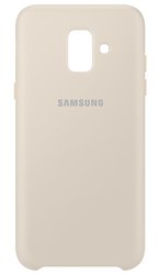 Kryt na mobil Samsung Silicon Cover pro Galaxy J6 - zlatý